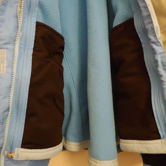 L.L. Bean Womens Blue 3 in-1Jacket Multiple pockets Medium. - Picture 9 of 14